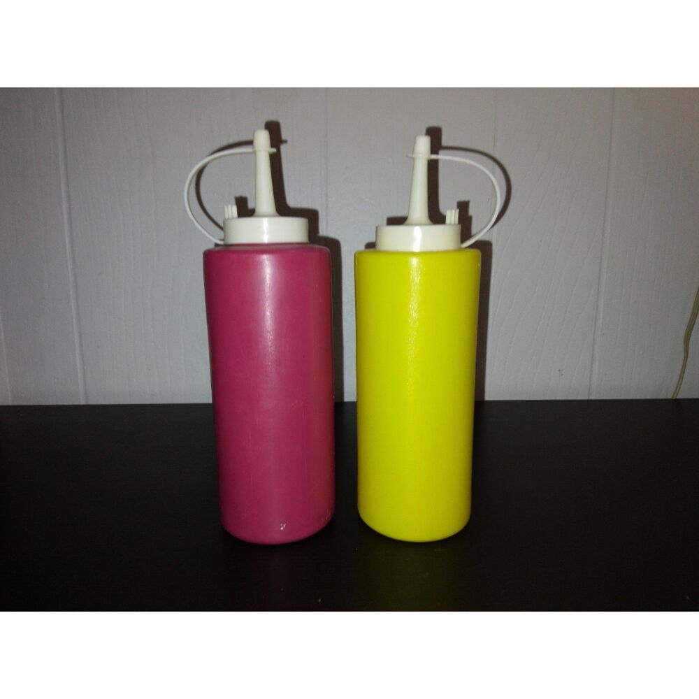 Vintage Ketchup and Mustard Bottles - Picture 4 of 5